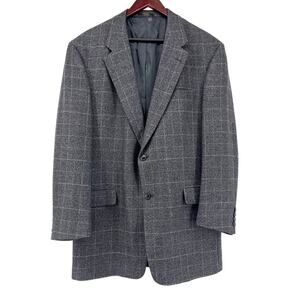 Hart Schaffner Marx Men's wool Vintage Jacket Nordstrom‎ (44R) Gold Trumpeter